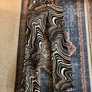 Motel Rocks Marble Pants Brown Medium